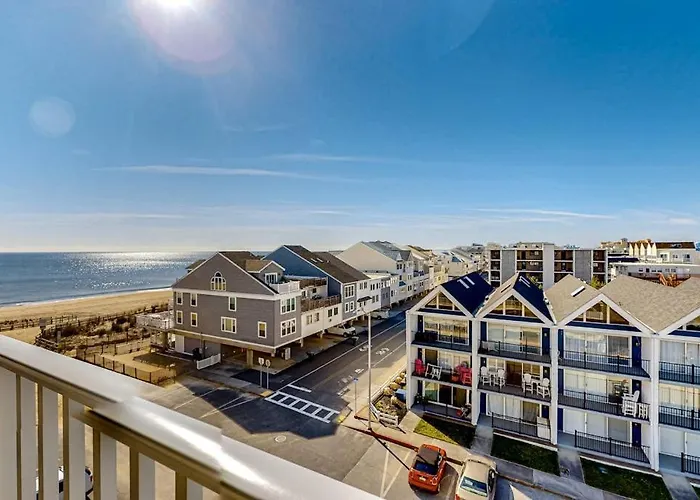 Water View With And Pool Access - Balcony Washer & Dryer And Ac Holiday home Ocean City